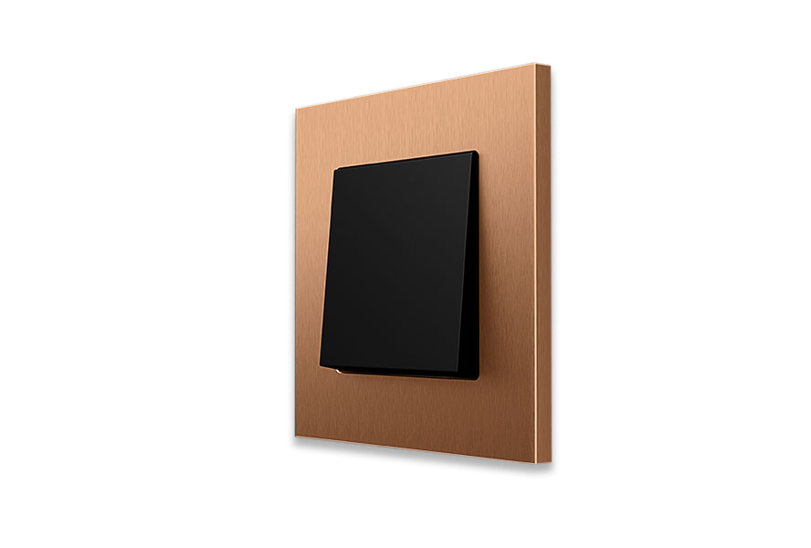 The beautiful and classy Gira Esprit in bronze. 