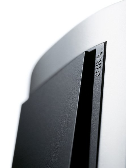 Gira Event, colour aluminium switch/SCHUKO socket outlet, anthracite