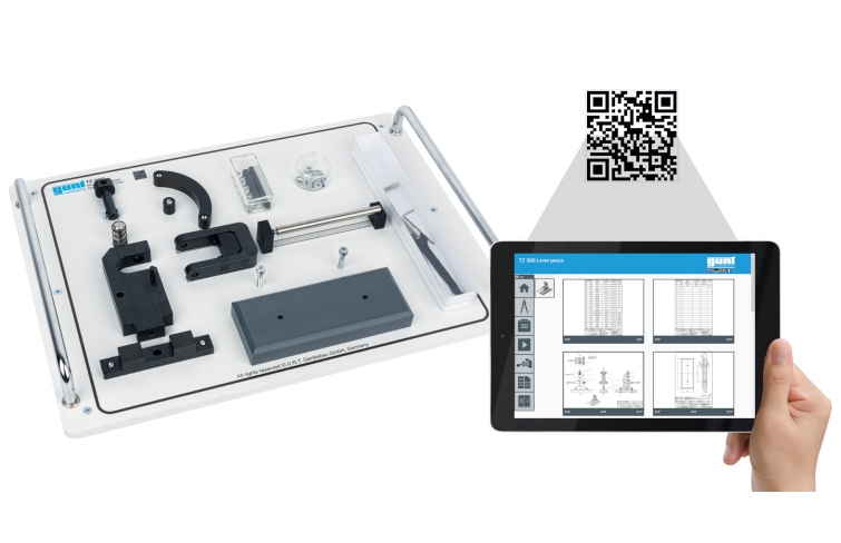 Assembly of lever press Assembly of lever press