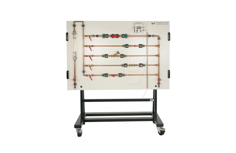 Installation technology: losses in valves and fittings